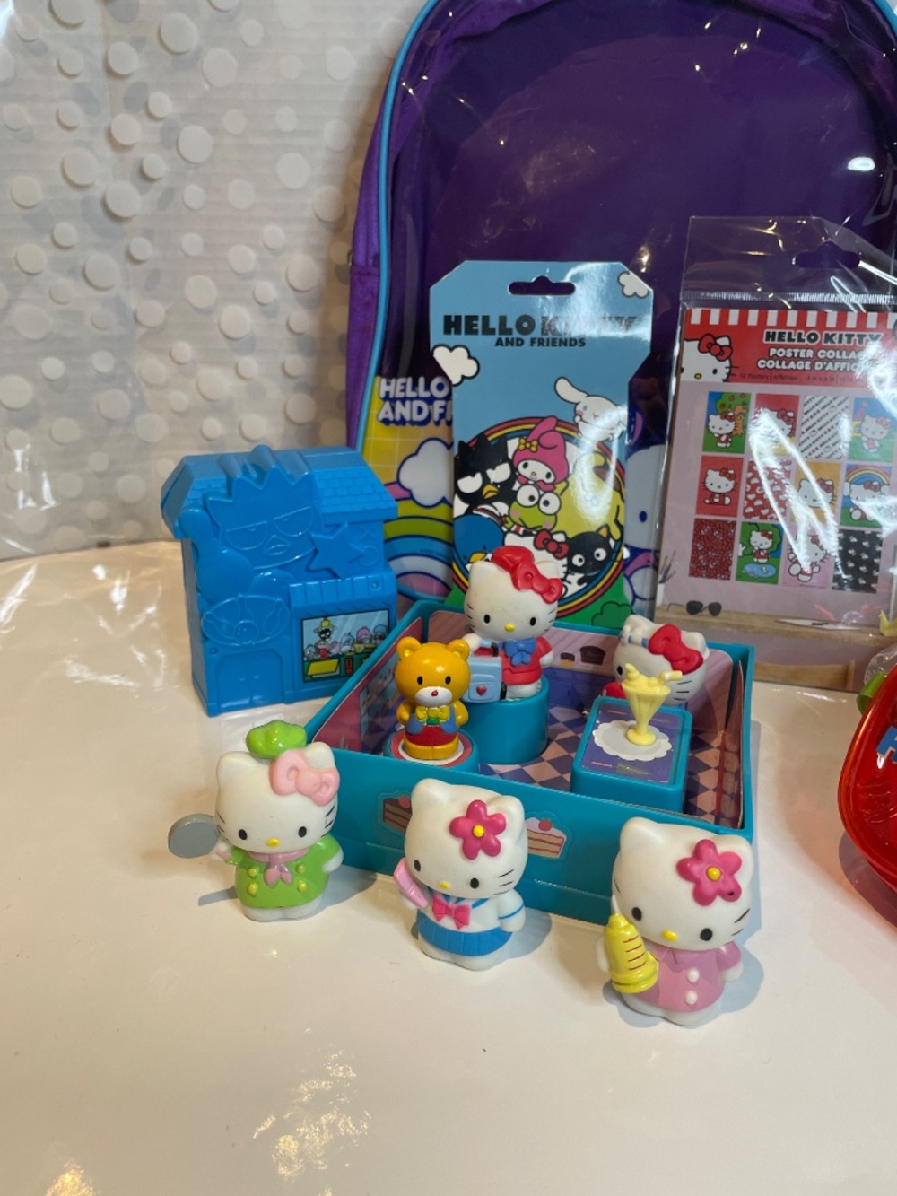 Hello Kitty 🐱 🎀& La Crème Backpack toy bundle - Picture 6 of 10